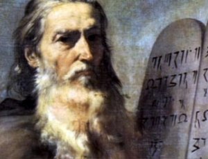 moses and then ten commandments